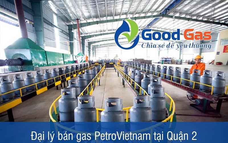 Đại lý bán gas PetroVietnam tại Quận 2